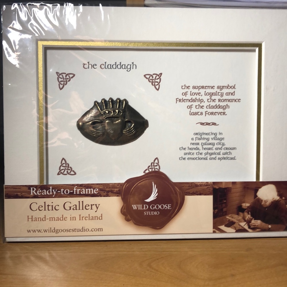 The Claddagh Handmade in Ireland Symbol